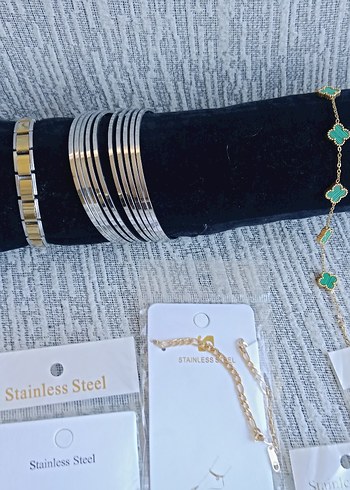 Çelik Takı Seti 22 parça - Görsel 19