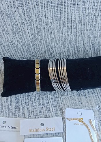 Çelik Takı Seti 22 parça - Görsel 13