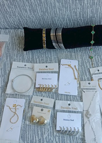 Çelik Takı Seti 22 parça - Görsel 12