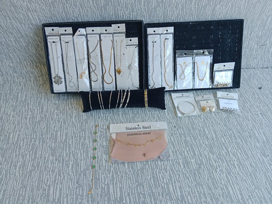 Çelik Takı Seti 22 parça - Görsel 2