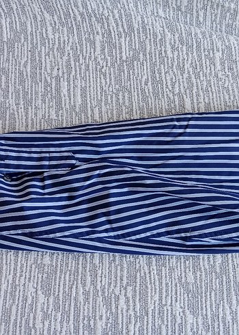 Lacoste Mavi Çizgili Kısa Kollu Erkek Gömlek - Görsel 8