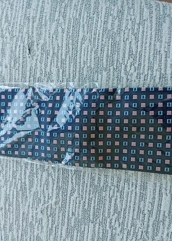 Tia Rack Kravat Mavi Desenli Erkek Kravat - Görsel 4