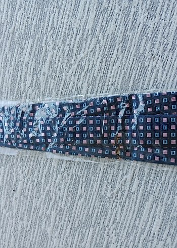 Tia Rack Kravat Mavi Desenli Erkek Kravat - Görsel 3