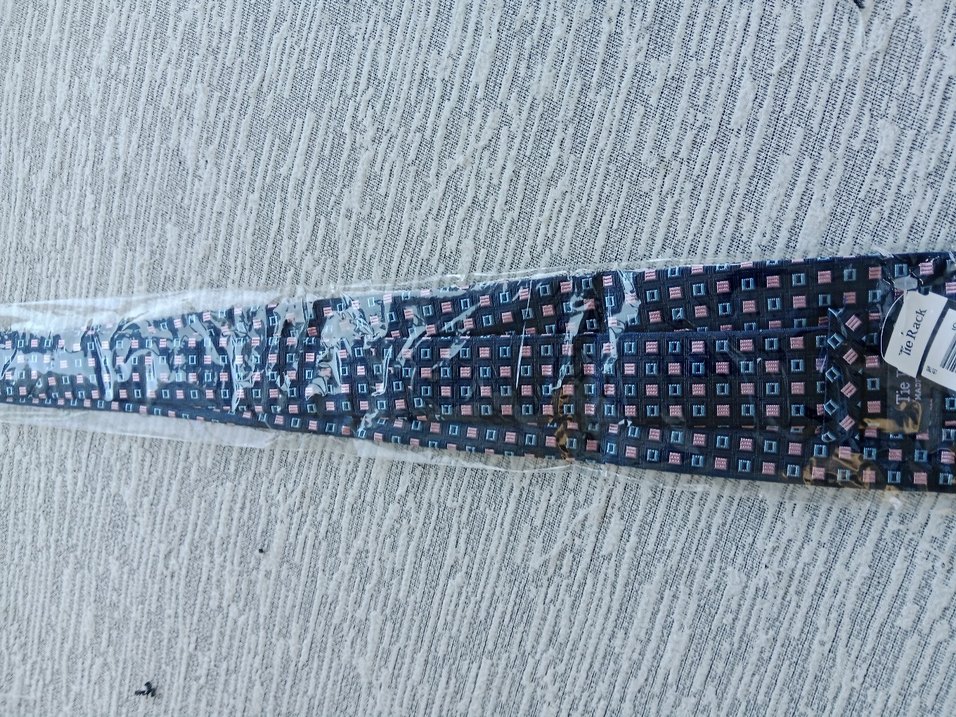 Tia Rack Kravat Mavi Desenli Erkek Kravat - Görsel 3