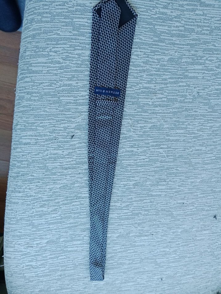 Gri Erkek Kravat - Görsel 5