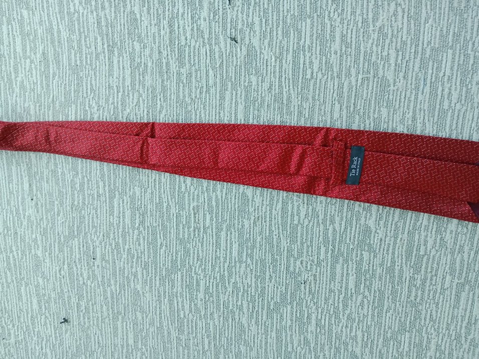 Kırmızı Erkek Kravat Tie Rack - Görsel 3