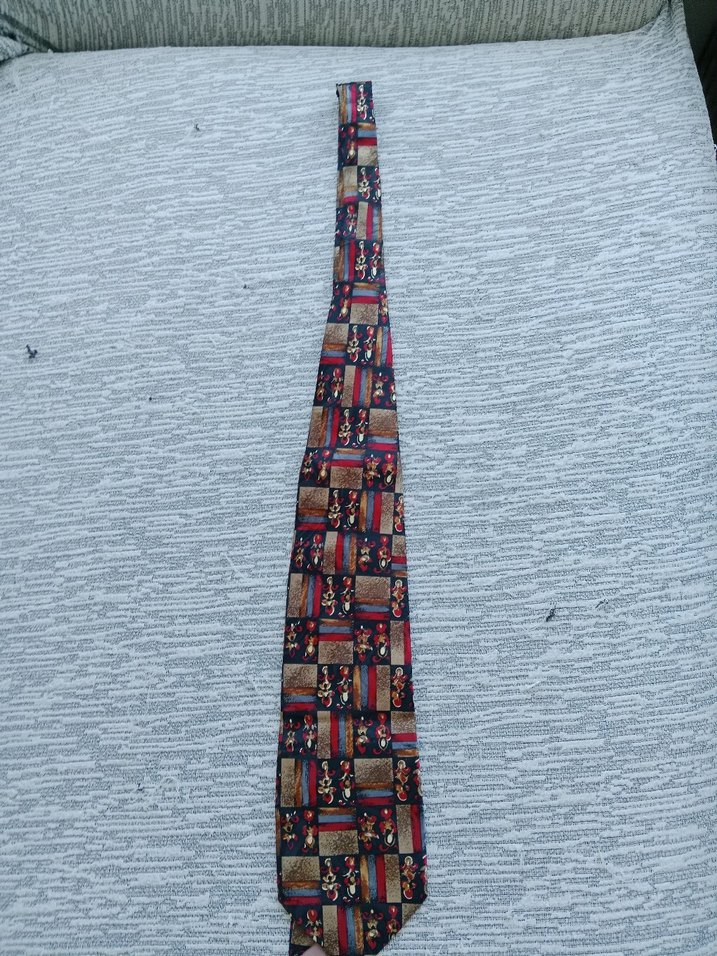 Çok Renkli Bohem Erkek Kravat - Görsel 2