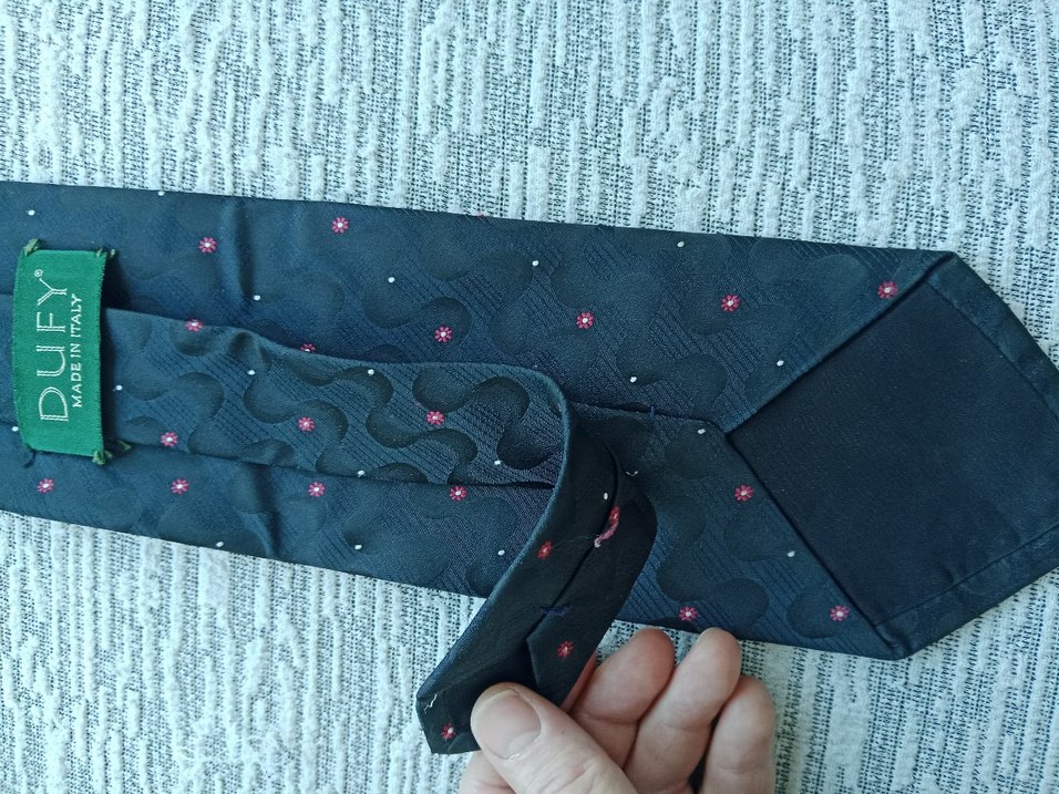 Lacivert Erkek Kravat - Görsel 4