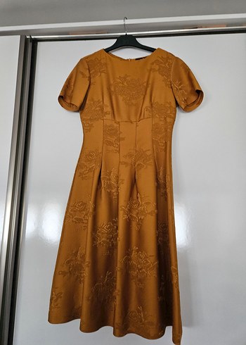 Hardal Adl marka Kadın diz altı Elbise - Görsel 2