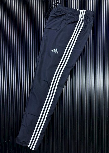Erkek Siyah paraşüt kumaş Adidas Outdoor Eşofman Altı - Görsel 3