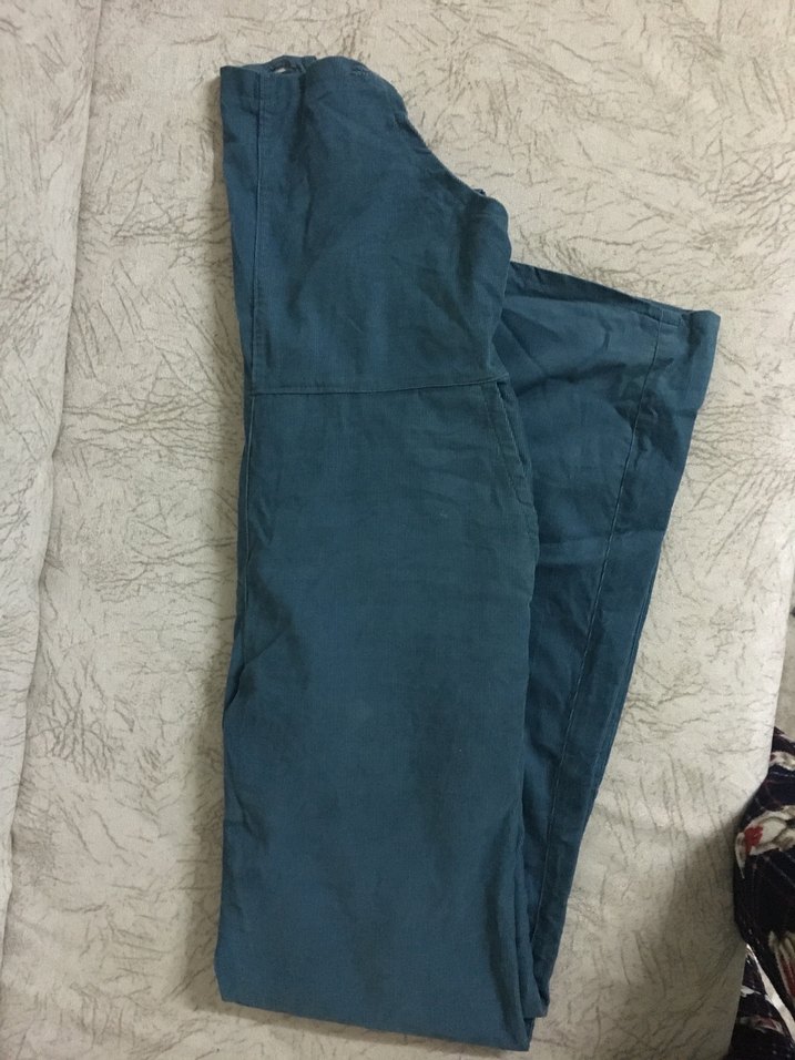 Kadın Mavi Denim Uzun Tulum - Görsel 2