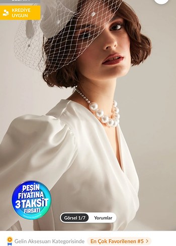 Nikah şapkası - Görsel 2