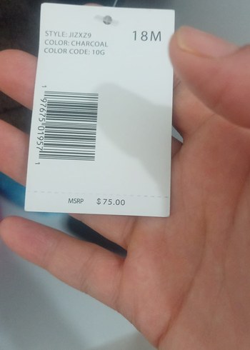 Kapüşonlu DKNY Erkek Çocuk Gri Mont - Görsel 2