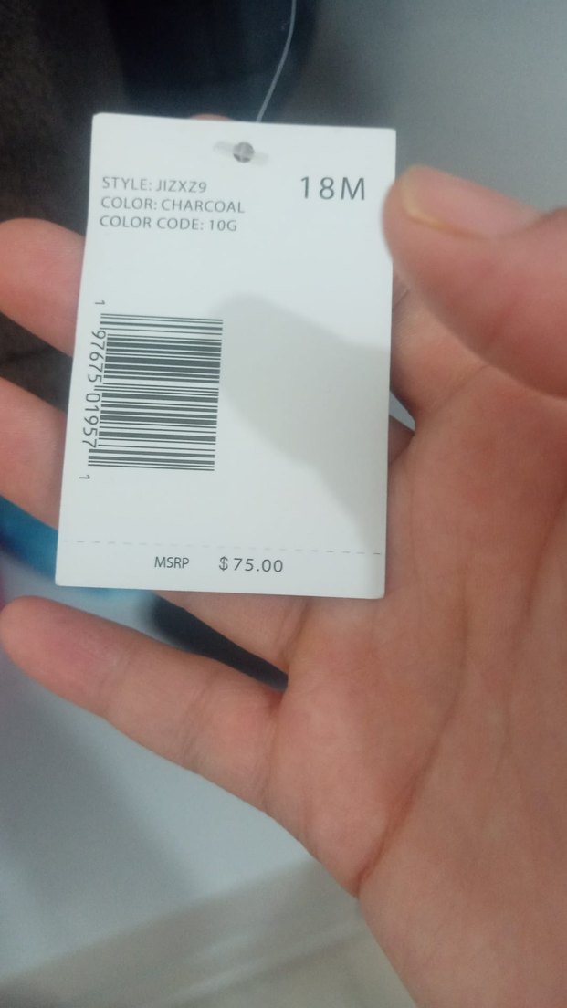 Kapüşonlu DKNY Erkek Çocuk Gri Mont - Görsel 2