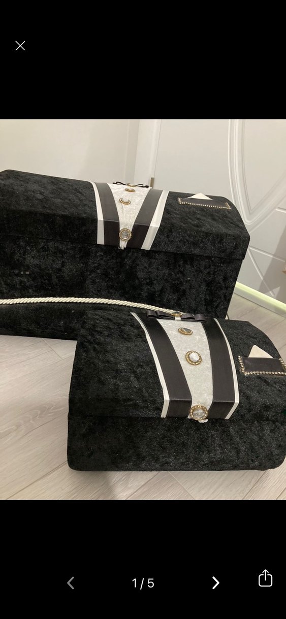 Kemer Detaylı Siyah Klasik Damatlık - Görsel 2