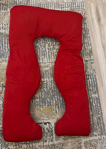 Kırmızı Hamile ve Emzirme Yastığı - Görsel 3