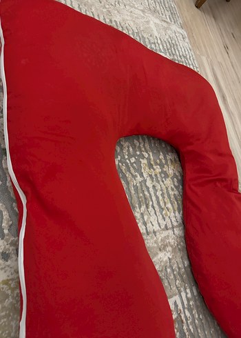 Kırmızı Hamile ve Emzirme Yastığı - Görsel 2