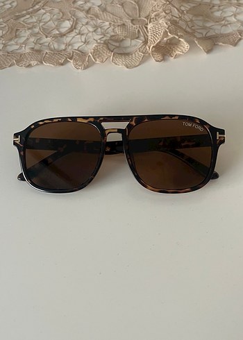 Kadın Kahverengi Transparan Tom Ford Gözlük - Görsel 2