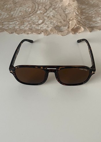 Kadın Kahverengi Transparan Tom Ford Gözlük - Görsel 3