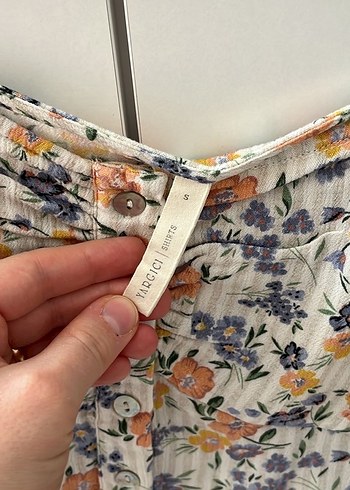 Çiçek Desenli Pamuklu Bohem Gömlek - Görsel 3