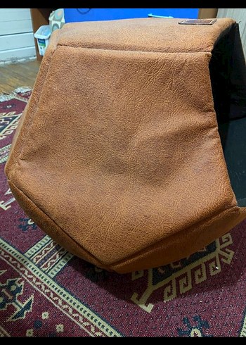 Kahverengi Çokgen Kedi Yatağı - Görsel 4