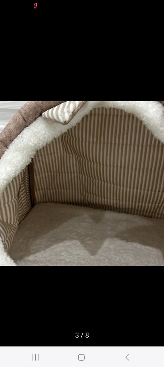 Kahverengi Yumuşak Kedi Evi - Görsel 3