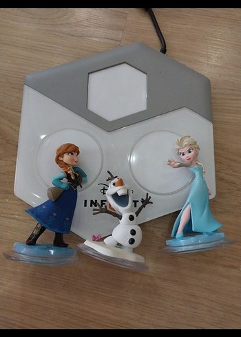Disney Frozen Figür Seti karlar ülkesi - Görsel 2