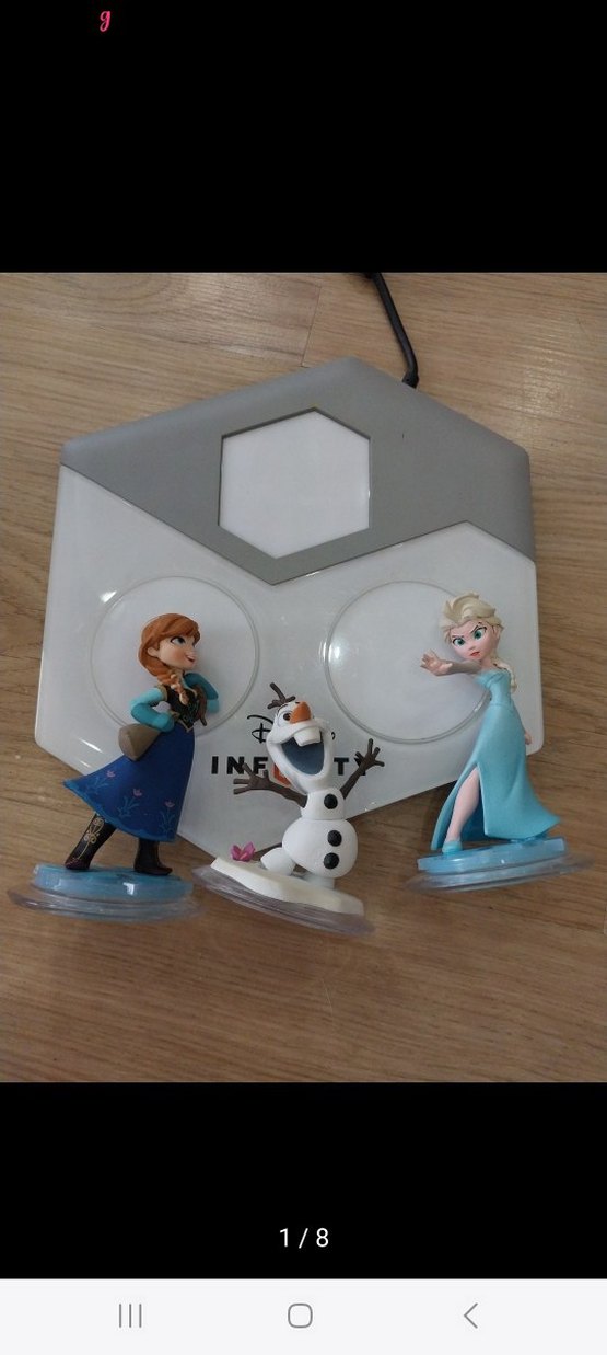 Disney Frozen Figür Seti karlar ülkesi - Görsel 2