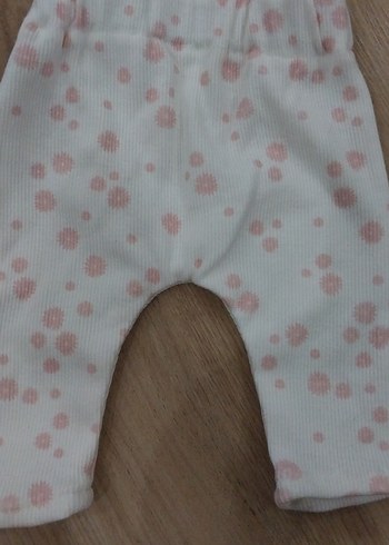 Pembe Örgü Bebek Kız Takımı - Görsel 3