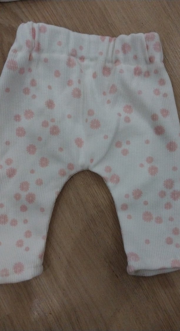 Pembe Örgü Bebek Kız Takımı - Görsel 3