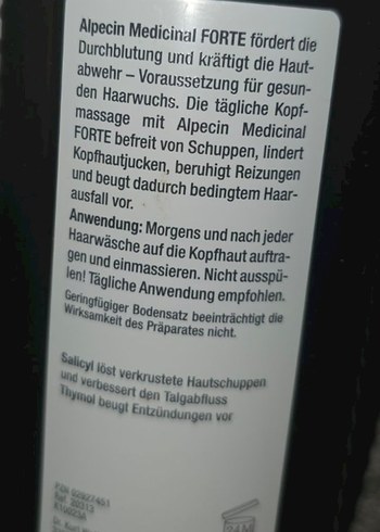 Alpecin Forte Yoğun Saç Derisi ve Saç Toniği - Görsel 4