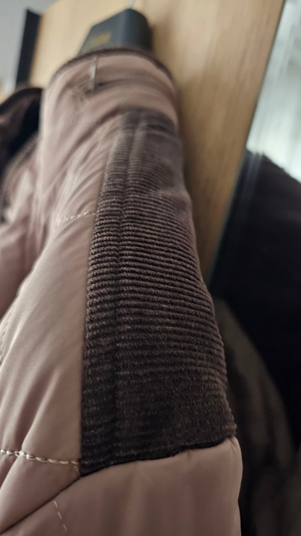 Düğmeli+fermuarlı Erkek Açık kahverengi Mont - Görsel 5