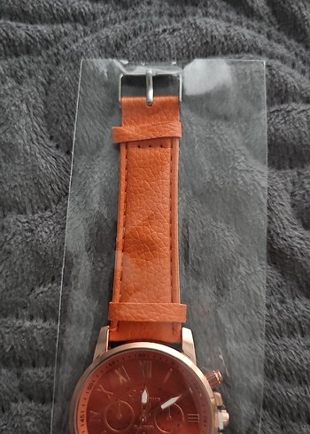 Turuncu Kemerli Kadın Kol Saat.i Yeni. - Görsel 4