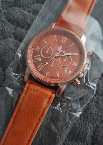 Turuncu Kemerli Kadın Kol Saat.i Yeni. - Görsel 5