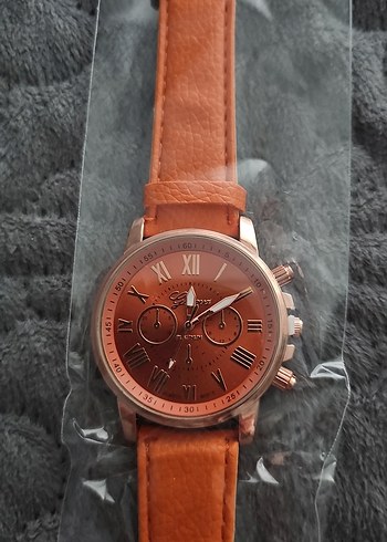 Turuncu Kemerli Kadın Kol Saat.i Yeni. - Görsel 2