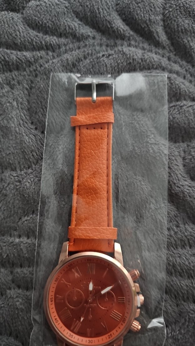 Turuncu Kemerli Kadın Kol Saat.i Yeni. - Görsel 4