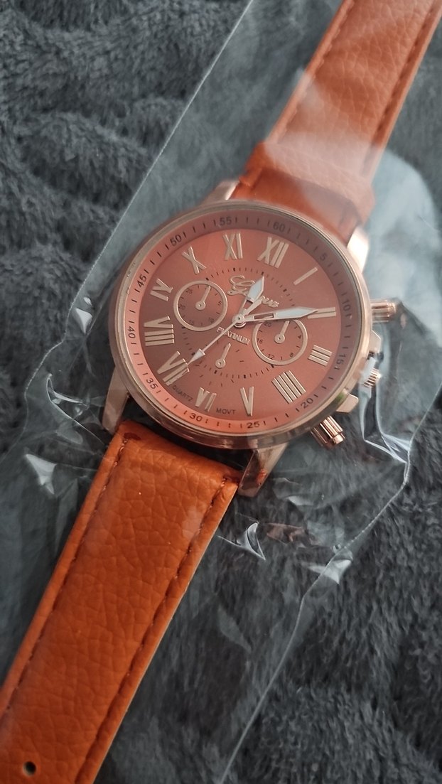 Turuncu Kemerli Kadın Kol Saat.i Yeni. - Görsel 5