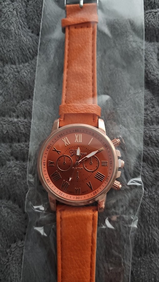 Turuncu Kemerli Kadın Kol Saat.i Yeni. - Görsel 2