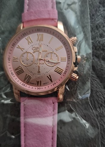Pembe Tokalı Kadın Kol Saati - Görsel 2