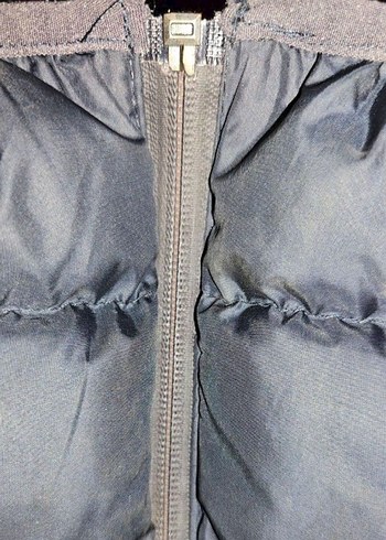 Gri Erkek Fermuarlı Yelek - Görsel 5