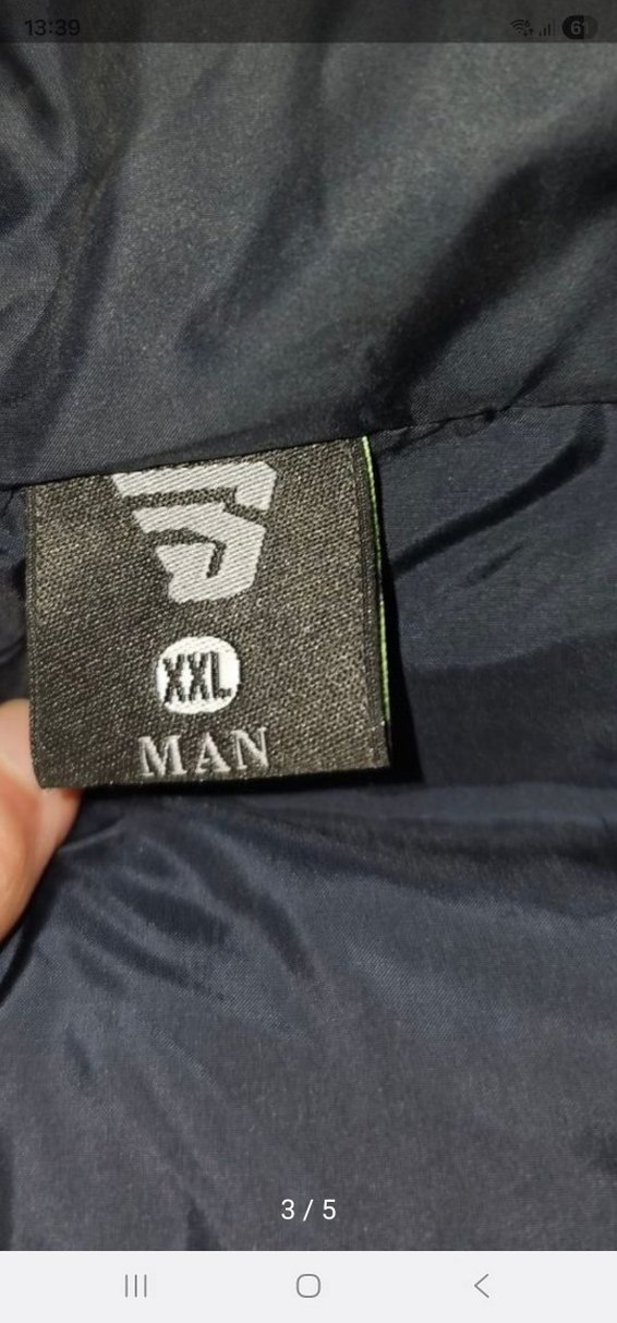 Gri Erkek Fermuarlı Yelek - Görsel 2