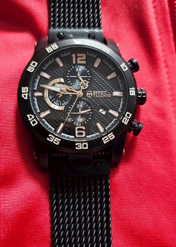 Erkek Siyah Renkli Biker Saat - Görsel 2