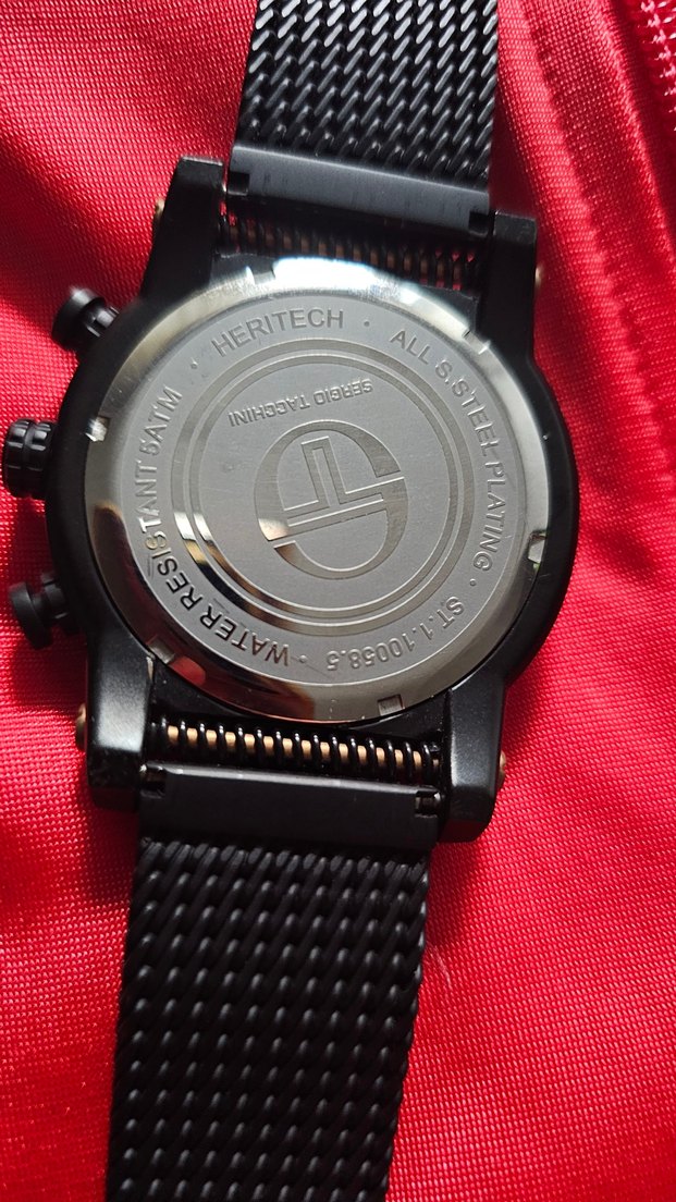 Erkek Siyah Renkli Biker Saat - Görsel 3