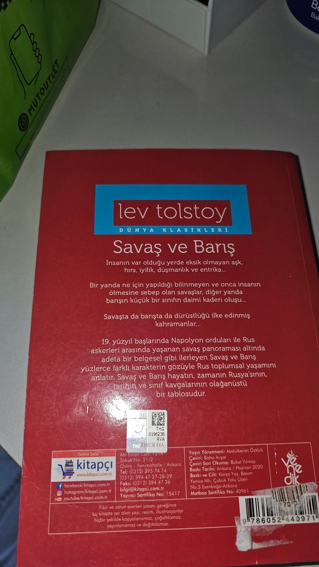 Lev Tolstoy - Savaş ve Barış - Görsel 2