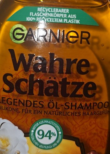 Garnier Wahre Schätze Argan & Camelia Yağlı Şampuan - Görsel 4
