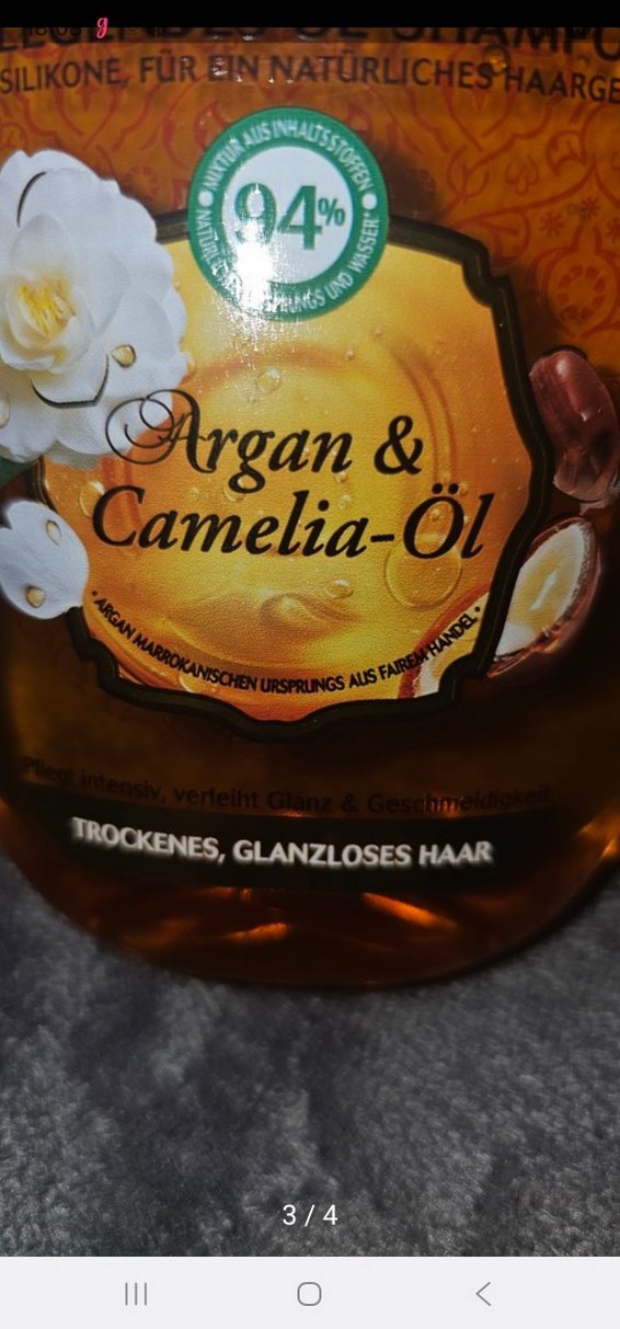 Garnier Wahre Schätze Argan & Camelia Yağlı Şampuan - Görsel 3