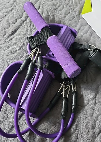 Dinamik Mor Pilates Bandı Egzersiz Aleti - Görsel 2