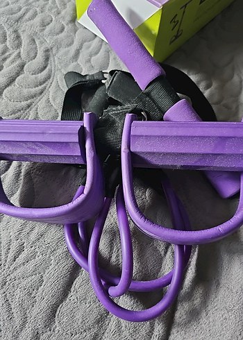 Dinamik Mor Pilates Bandı Egzersiz Aleti - Görsel 3