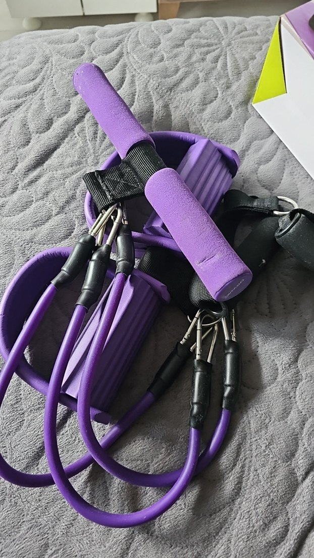 Dinamik Mor Pilates Bandı Egzersiz Aleti - Görsel 2