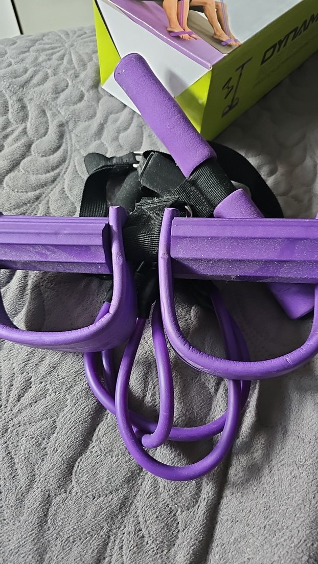 Dinamik Mor Pilates Bandı Egzersiz Aleti - Görsel 3